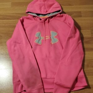 Under Armour bright pink Hoodie